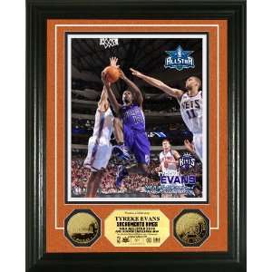 Tyreke Evans Rookie Sophomore Game MVP 24KT Gold Coin Photo Mint   NBA 