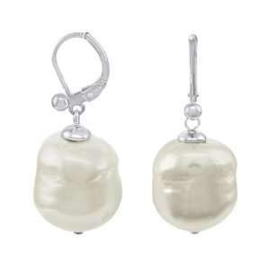  Majorica Jewelry 16mm Pearl Drop Earrings Jewelry