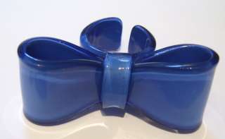 LARGE Acrylic Bow Ring   VIBRANT COLOURS   Resin Bows  