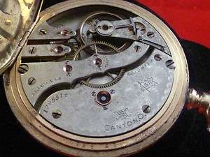 VINTAGE 16S HAMPDEN 23J SPECIAL RAILWAY POCKETWATCH  