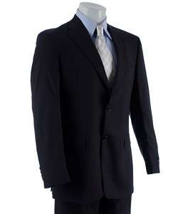 Tommy Hilfiger Mens Navy Pinstriped 2 piece Suit  