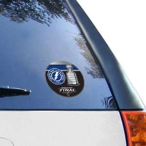 Tampa Bay Lightning 2011 Stanley Cup Final Round Vinyl Decal 