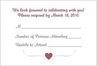 invitations response cards you may also create your own wording