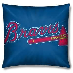  Atlanta Braves Toss Pillow 16x16