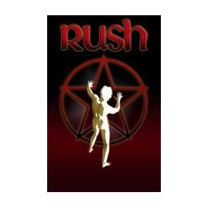  RUSH Starman Music Poster