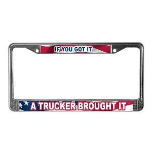 Truck License Plate Frame by  