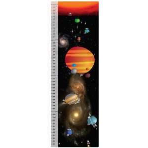   Growth Chart   Solar System Easy Stick Vinyl