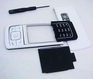 Full Housing Cover Nokia 6288 W/Keypad white + T6  