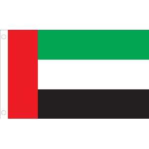   Arab Emirates Country Flag, 3 Foot by 5 Foot Patio, Lawn & Garden