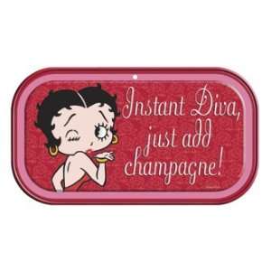  Betty Boop Instant Diva Mini Magnetic Tin Sign *SALE 