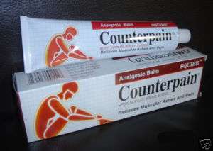 Counterpain Analgesic Balm Hot for relief 3 x 120 grams  