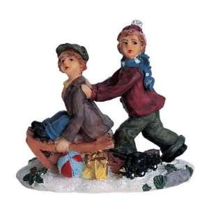  Sledding With Friends (Set of 2) Case Pack 4