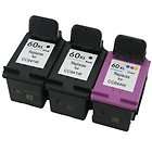 pk HP 60XL BK CL Ink Cartridges for Envy 110 e All in One Printer