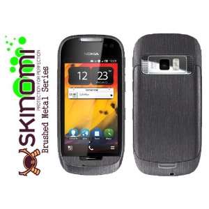   TechSkin   Brushed Steel Film Shield & Screen Protector for Nokia 701