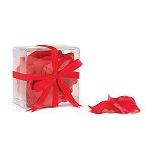  Box Of 24 Silk Red Rose Petals Beautiful For Weddings Or 