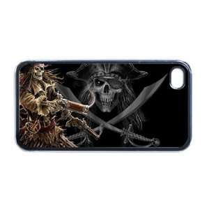  Pirates skull and crossbones Apple iPhone 4 or 4s Case 
