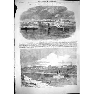 1861 CIVIL WAR AMERICA FORT MONROE SMITH ARKANSAS JAMES  