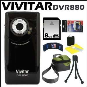  Vivitar DVR880HD 5.1MP Digital Video Recorder Camcorder 