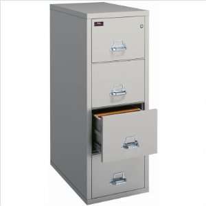  2 Hour Rated Four Drawer Vertical Letter File Finish 