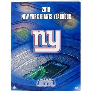  New York Giants 2010 Team Yearbook