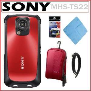 Sony MHS TS22 Bloggie Sport 4GB Flash Memory HD Waterproof Camera with 