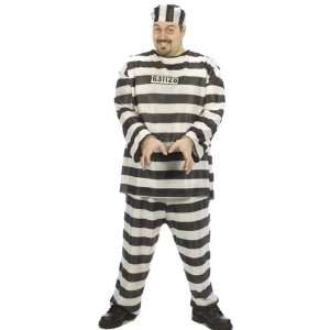    Fun World 1192PFW Mens Plus Size Jailbird Costume