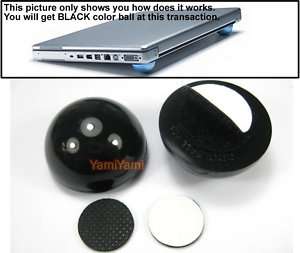 Laptop Notebook Cooling Cooler Stand Ball Leg Pad Black  