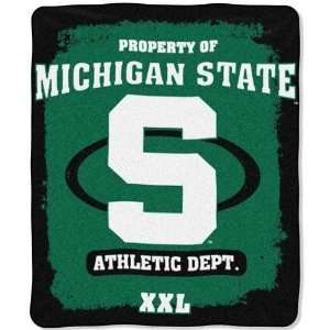 Michigan State Spartans NCAA Property of Micro Raschel 