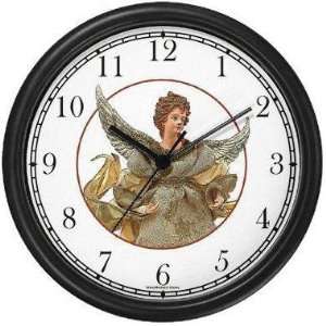  Angel (JP6) Christmas or Winter Theme Wall Clock by 