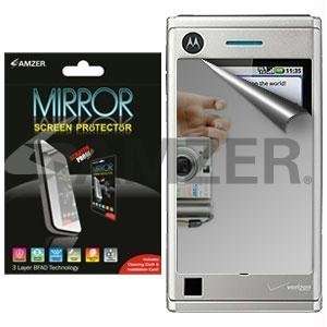   Mirror Screen Protector with Cleaning Cloth Cell Phones & Accessories