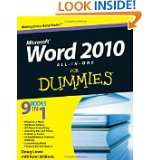 Word 2010 All in One For Dummies (For Dummies (Computer/Tech)) by Doug 