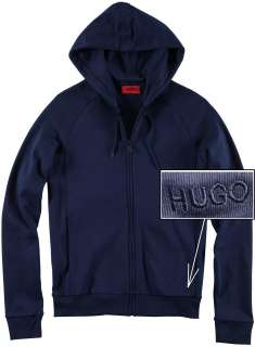 Hugo Red Label by Hugo Boss Hooded Sweater Full Zip Sweatshirt Hoodie 