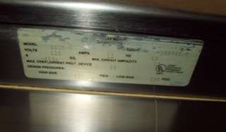 Delfield Solid Door Reach In Refrigerator 6025 S USED Commercial 