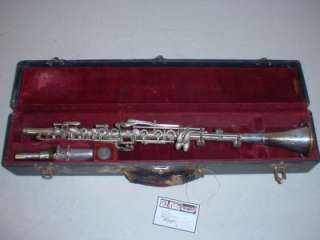 Vintage Pedler Hoosier Metal Clarinet AS IS CONDITION  