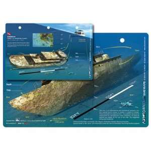   Dive Site in Tampa, Florida Waterproof 3D Dive Site Card Sports
