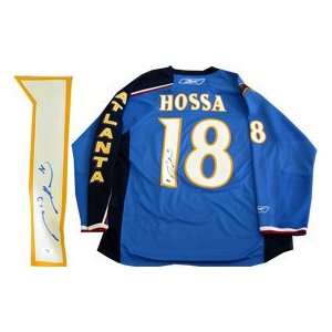 Marian Hossa Autographed Atlanta Thrashers Jersey  Sports 
