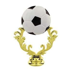  Gold 5 Color Soccer Trophy Ball Figure Trophy