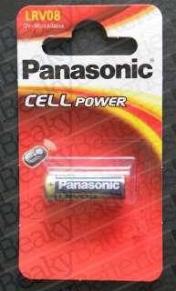 Genuine Panasonic 23A MN21 LRV08 L1028 12V Battery NEW £1.59