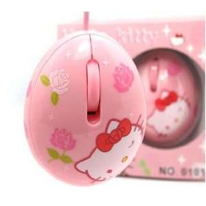  pink hello kitty egg shaped optical mouse Electronics