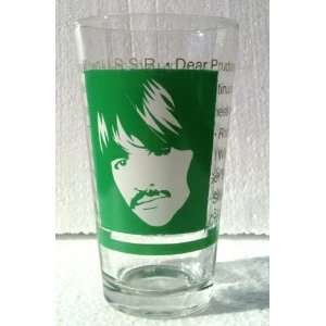  RINGO Litho THE BEATLES Collector Series Pint Glass 