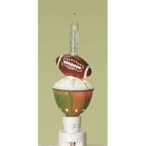 Roman Inc. Football Glitter Night Light * Décor Inspiration Giftware 