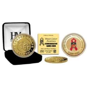  Tennessee Titans BCA 24KT Gold Game Coin 