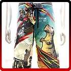   Mirth Shorts Sz 32 Boardshorts Tattoo Trunks Skull Swim Beach bmx Ska