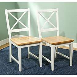 Virginia Cross Back Chairs (Set of 2)  