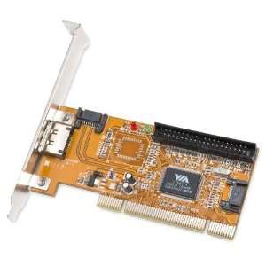  SYBA Combo IDE(1)/eSATA(1)/SATA(2) PCI Card SY VIA6421 