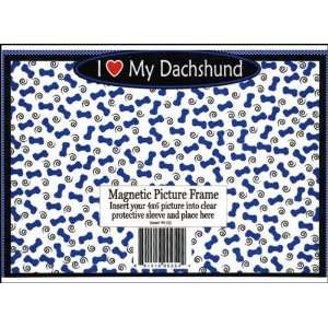  Dachshund Blue 3 N 1 Picture Frame 