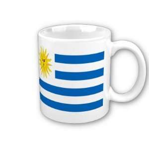 Uruguay Flag Coffee Cup