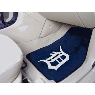  MLB   Detroit Tigers Detroit Tigers   Car Mats 2 Piece 