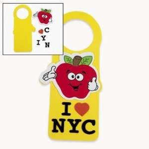   Foam Stickers ~ Individually Packaged ~ New ~ Ny City Apple I Love New