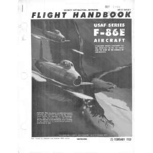   Aviation F 86 A Aircraft Flight Manual Sicuro Publishing Books